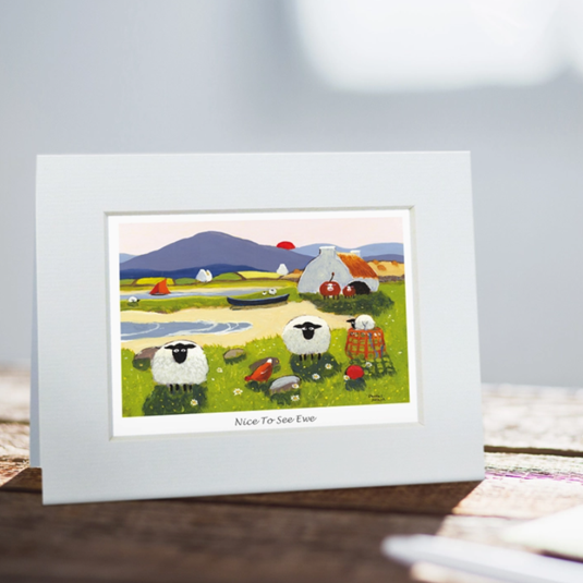 Greeting Card - Nice To See Ewe