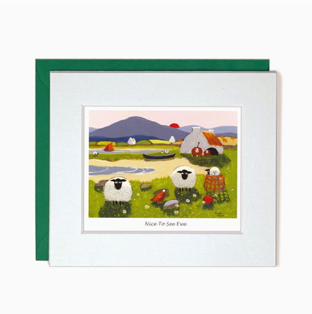 Greeting Card - Nice To See Ewe