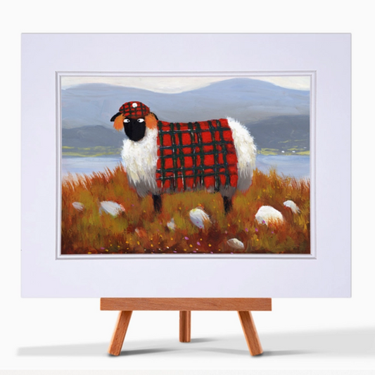 Mounted Print See Ewe Jimmy