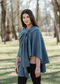 Saol Lambswool Draped Shawl