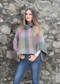 John Branigan Shawl Collar Poncho