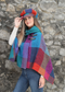 John Branigan Shawl Collar Poncho