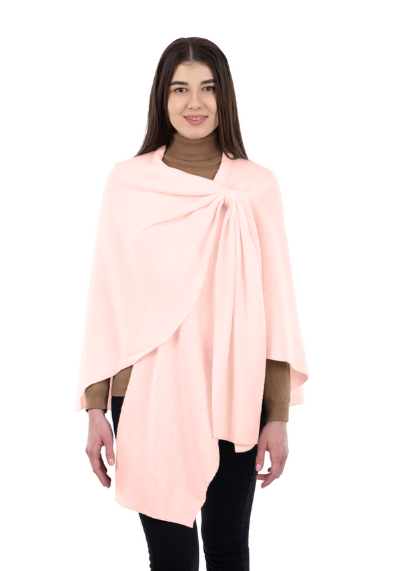 Saol Lambswool Draped Shawl