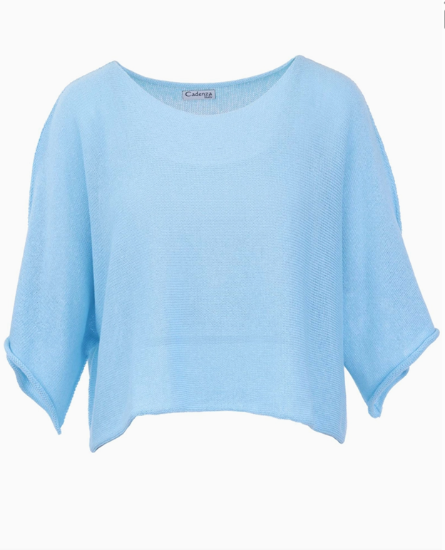 Cotton Blend Short Tunic Top