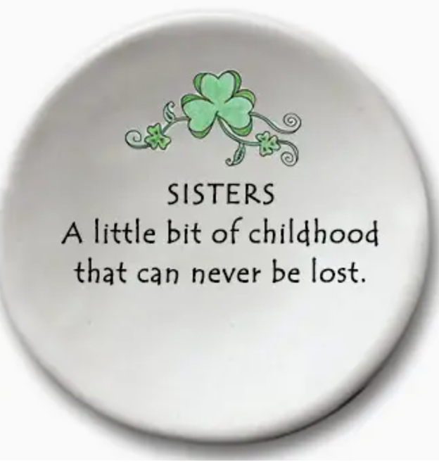 Ceramic Ornament - Sisters Childhood