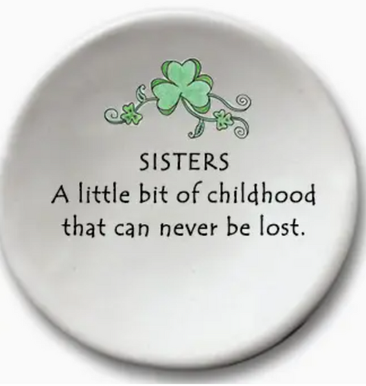 Ceramic Ornament - Sisters Childhood