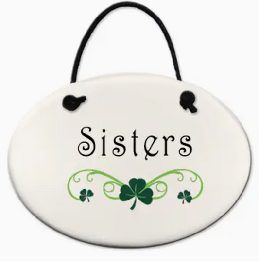 Ceramic Ornament - Sisters