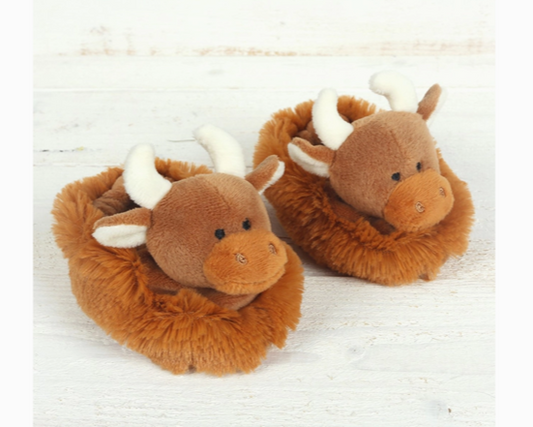 Baby Slippers - Coo Brown