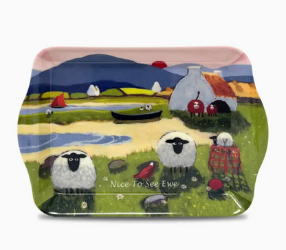 Melamine Tray - Nice To See Ewe