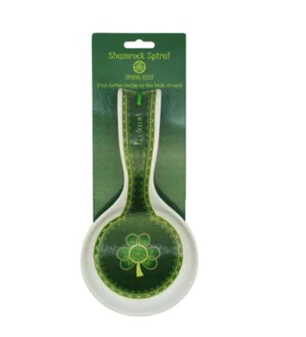 Spoon Rest - Shamrock Spiral