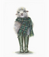 Mounted Print Portrait Spring In Scotland