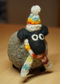 Stuart the Lakeland Sheep - Felt Bobble Hat Pompom Sheep