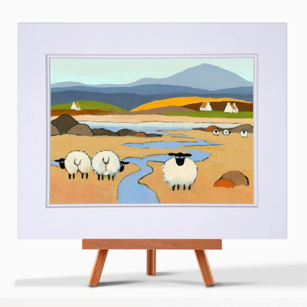 Mounted Print Ewe Are My Sunshine