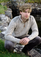 Aran Tweed 1/4 Zip Sweater - Oatmeal