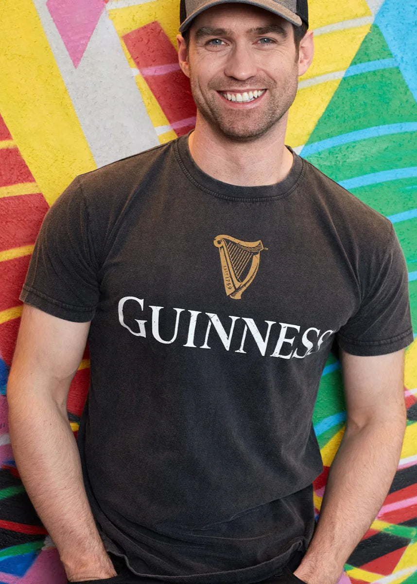 Guinness Tee Distressed Trademark Label