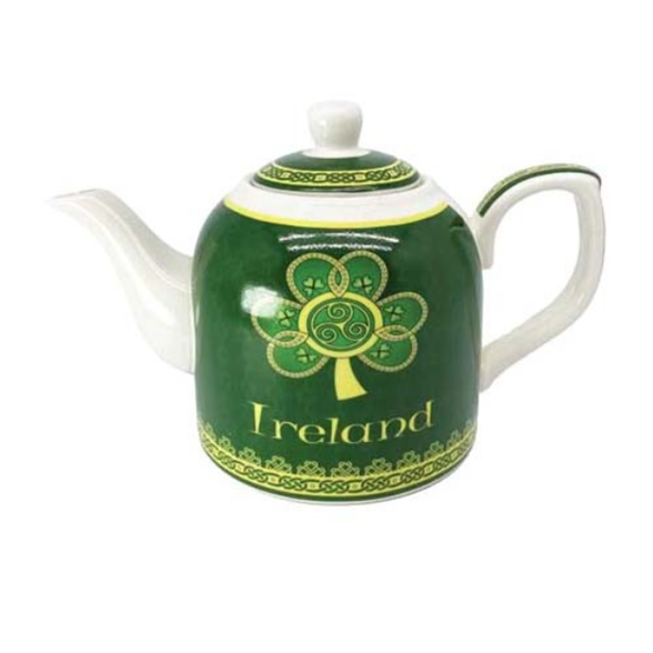 Teapot - Shamrock Spiral