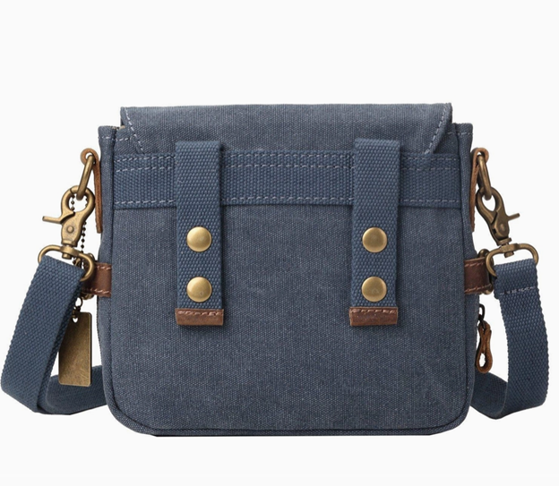 classic crossbody bags travel TRP0111 Troop London Classic Canvas Across Body Bag Travel Bag