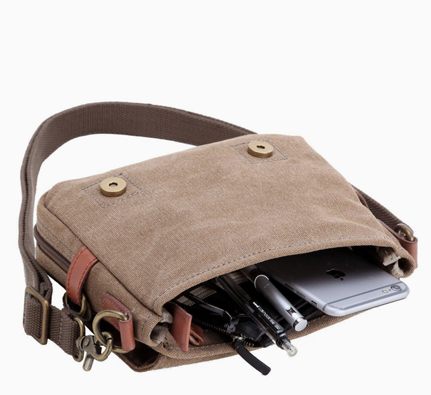 Classic Canvas Across Small Travel Bag TRP0111