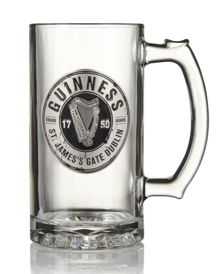 Guinness Tankard - Pewter Logo