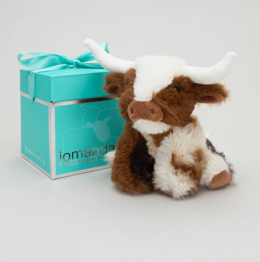 Mini Plush - Texas Longhorn Cow