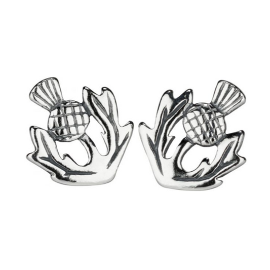 Toucan - Scottish Thistle Stud earring Sterling Silver