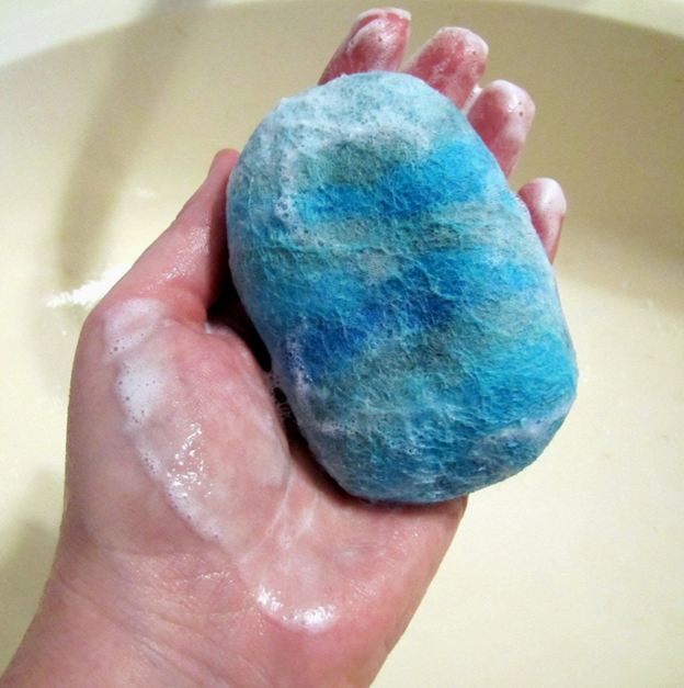 Multicolored Felted Soap