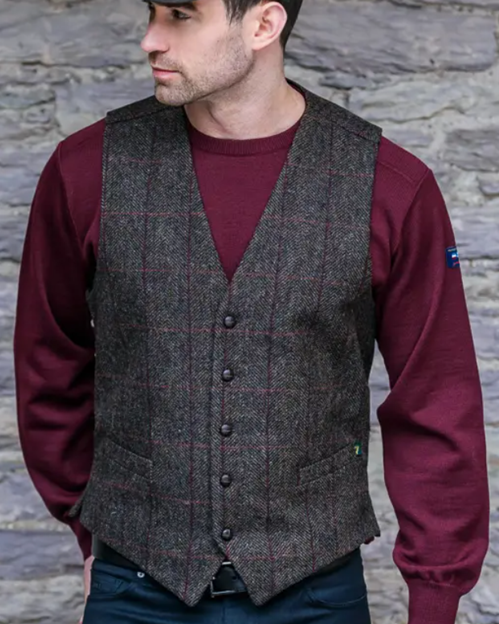 Mucros Tweed Waistcoat