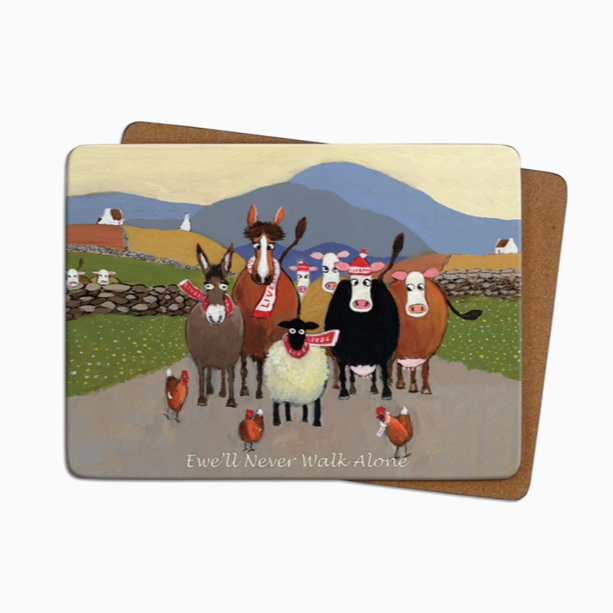 Table Mat - Ewe'll Never Walk Alone