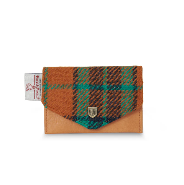 Harris Tweed Wallet Card Clasp