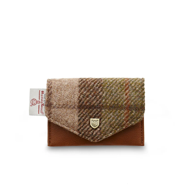 Harris Tweed Wallet Card Clasp