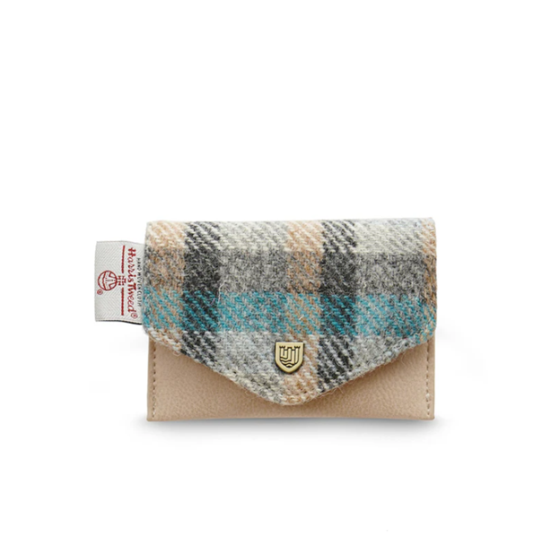 Harris Tweed Wallet Card Clasp