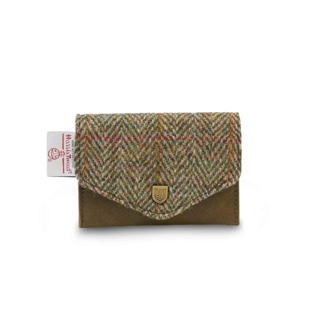 Harris Tweed Wallet Card Clasp
