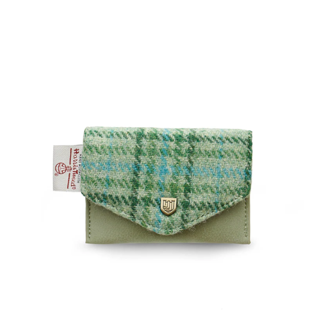 Harris Tweed Wallet Card Clasp