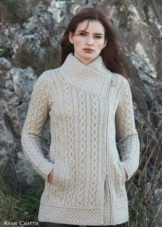 Aran Craft Assymetric Coat