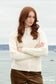 Wide Waist Band Aran Cardigan