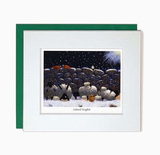 Greeting Card - Silent Night