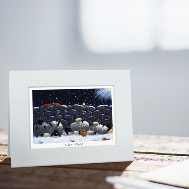 Greeting Card - Silent Night