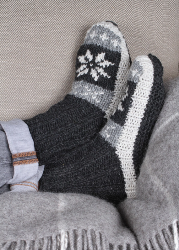 mens wool sofa socks