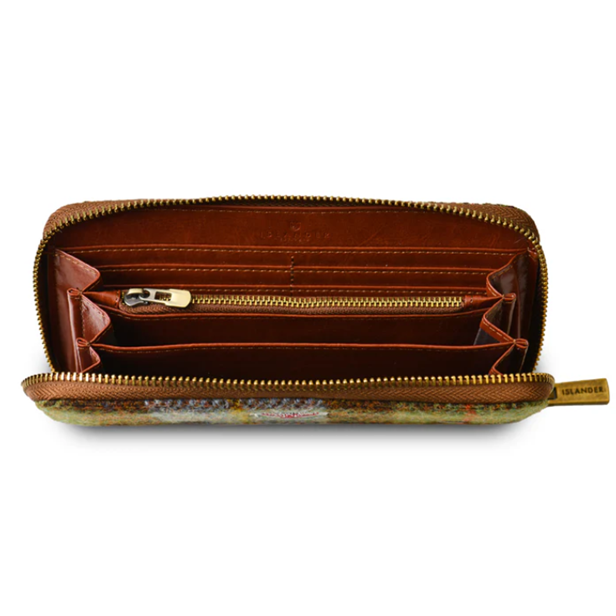 Harris Tweed Long Zip Wallet