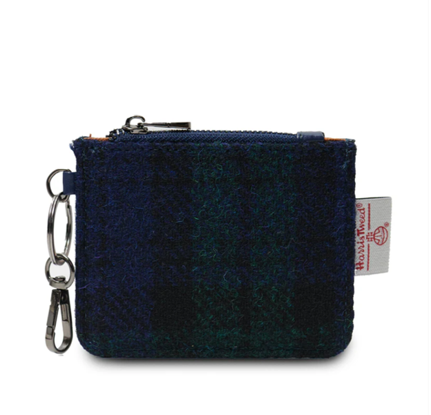 Harris Tweed Zip Card Wallet