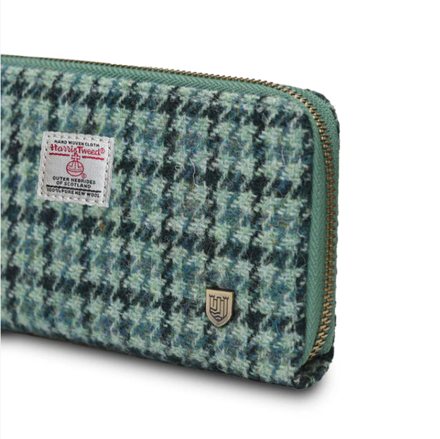 Harris Tweed Long Zip Wallet