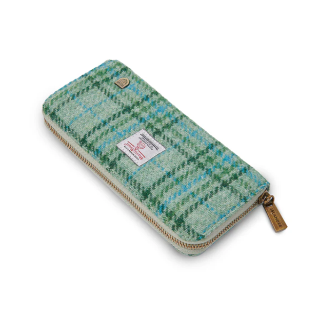 Harris Tweed Long Zip Wallet