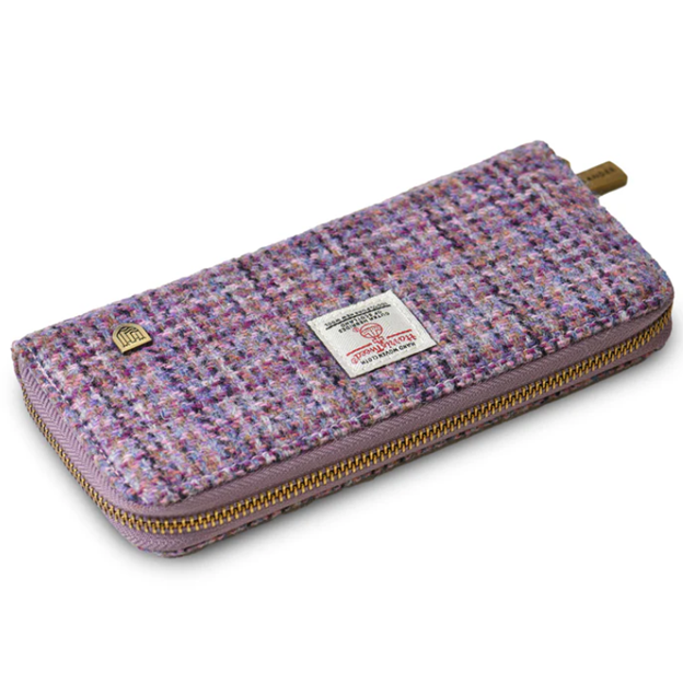 Harris Tweed Long Zip Wallet