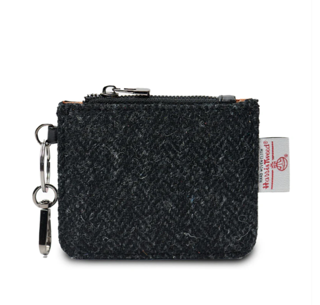 Harris Tweed Zip Card Wallet