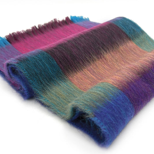 Women's Alpaca Blend Plaid Scarf