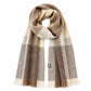 Men's Alpaca Blend Plaid Scarf