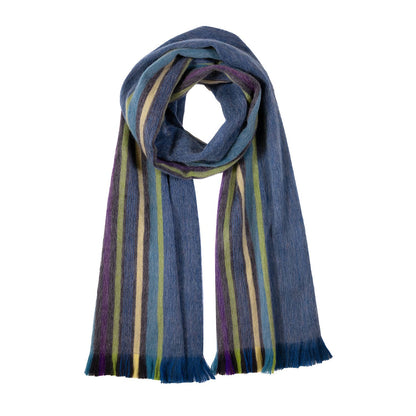 Women's Alpaca Blend Striped Scarf