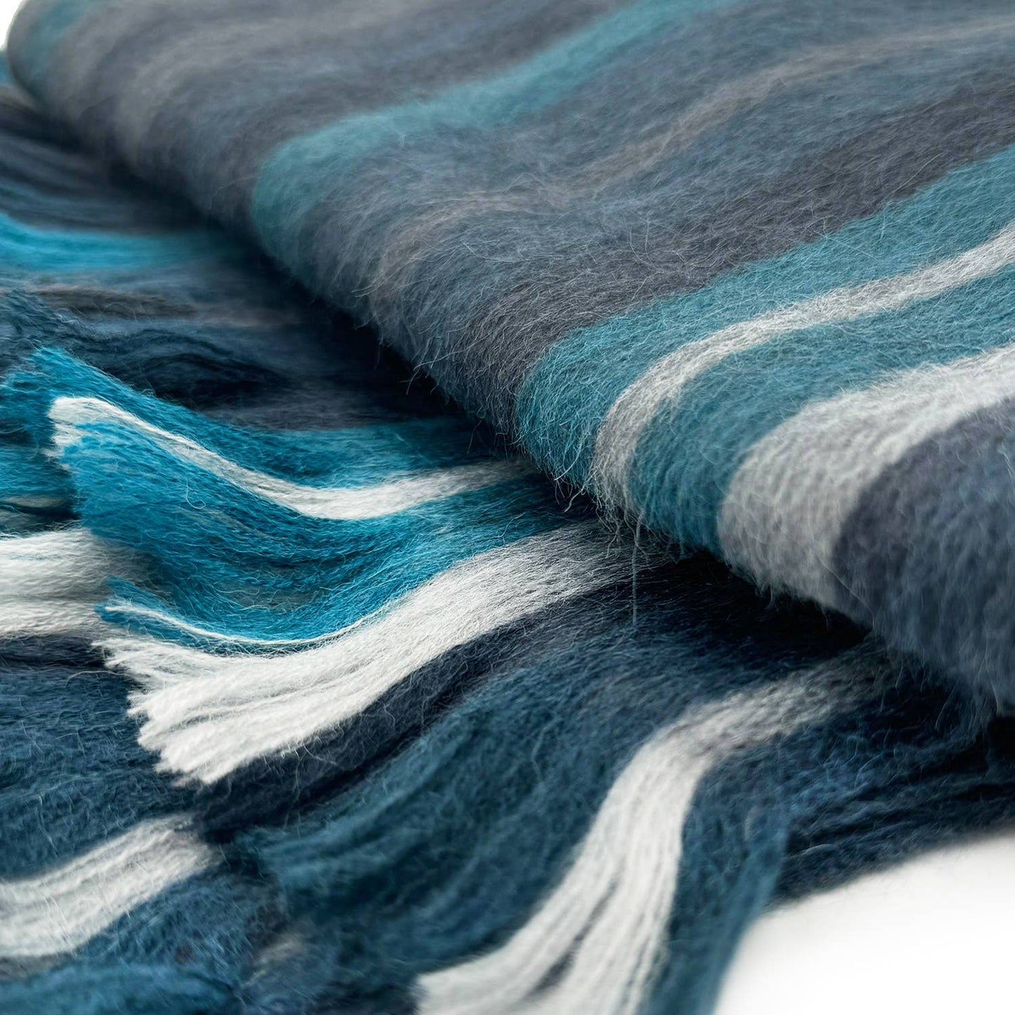 Men's Alpaca Blend Striped Scarf