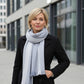 Women's Alpaca Blend Striped Scarf
