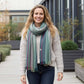 Women's Alpaca Blend Striped Scarf